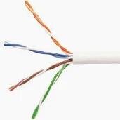 Sino - Dây mạng lan CAT5 ko dầu, Cu 0.5 trắng - UTP/CAT5E/SN/TR/305