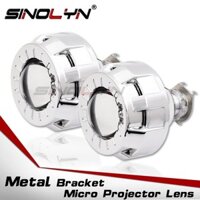 Sinolyn 1.8 Mini HID Bi Xenon Đèn Pha Ống Kính Máy Chiếu Cho Xe Ô Tô/Xe Máy H7 H4 Đèn Pha Trang Bị Thêm Tùy Chỉnh Tạo Kiểu cao Thấp Đèn