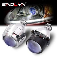 Sinolyn 2.5 inch Xanh / Trong H4 H7 Bi-xenon Máy Chiếu Ống Kính Mini 8.0 Chùm Thấp Cao Sử Dụng Bóng Đèn H1 HID Cho Ô Tô Xe Máy Phụ Kiện Đèn Pha Retrofit DIY