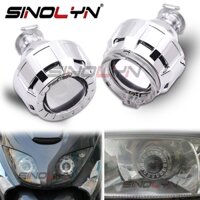 Sinolyn Mini 2.0 Xe Máy Xe Đèn Pha Ống Kính Máy Chiếu Bi-Xenon HID Kit Cho H1 H4 H7 Trang Bị Thêm Tự Làm LHD Cao Thấp Đèn