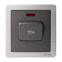 Sino_S68 - Hạt công tắc 20A - Xám -