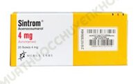 Sintrom 4mg (Acenocoumarol) – Thuốc chống đông máu hiệu quả của Merus Labs hộp 20 viên