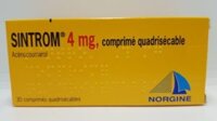 SINTROM 4mg hộp thuốc chống đông, chống kết dính tiểu cầu và tiêu sợi huyết  30 viên