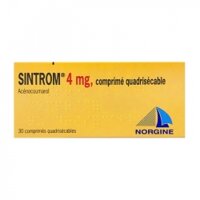 Sintrom 4mg Norgine 3 vỉ x 10 viên