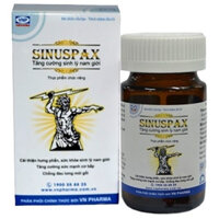 Sinuspax, hỗ trợ tăng cường chức năng sinh lý nam giới, chống đau lưng, mỏi gối