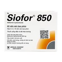 Siofor Metformin 850mg Menarini (H/60v)