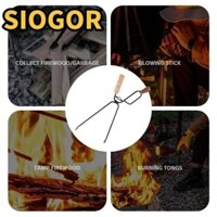 Siogor BBQ Grill Tongs, Bếp Dụng cụ nấu nướng Dụng cụ nấu nướng, Dễ sử dụng Kẹp sắt kim loại ngoài trời
