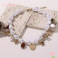 Sirenu Choker, Vòng cổ mặt dây chuyền trái tim mạ vàng giả, Quà tặng vòng cổ tuyên bố Baroque cổ điển