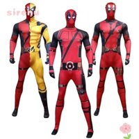 Sirenu Deadpool Trang Phục, Bộ Áo liền quần Cosplay Siêu Anh Hùng Giả Tưởng, Năm Đỏ Nhân Vật Phim Người Lớn Trang Phục Giáng Sinh Đảng Quần Áo