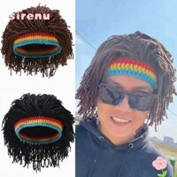 Sirenu Reggae Dreadlocks Tóc giả, Mũ bện tóc giả Reggae Hip-hop, Thanh tóc giả nam màu đen / nâu hợp thời trang