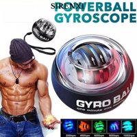 Sirenxi Con quay hồi chuyển Powerball, Công cụ tập thể dục hợp kim kẽm Con quay hồi chuyển cổ tay, Thời trang Autostart Đen Đỏ Xanh lực lượng Bóng tập thể dục tay