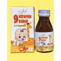 Siro 9 Vitamin TP Thái Lan Tăng Cân Cho Bé, Hỗ Trợ Ăn Ngủ Ngon, Tăng Cường Sức Đề Kháng