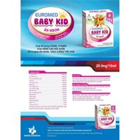 Siro Ăn Ngon Baby Kid, Giúp Bé Tăng Cân, Tiêu Hoá Tốt, Tăng Cường Đề Kháng, Hết Táo Bón