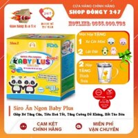 Siro ăn Ngon BABY PLUS Giúp Trẻ Ngon Hấp Thụ Tốt,Tăng Sức Đề Kháng Cho Bé