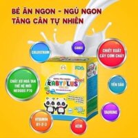 Siro Ăn Ngon Baby Plus, Giúp Bé Tăng Cân, Tiêu Hoá Tốt, Tăng Cường Đề Kháng, Hết Táo Bón