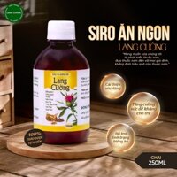 Siro ăn ngon cải thiện tình trạng biếng ăn Thầy Thuốc Gia Đình Lang Cường cải thiện vóc dáng tăng sức đề kháng cho trẻ