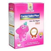 Siro ăn ngon center baby plus gold (4 vỉ x 5 ống)