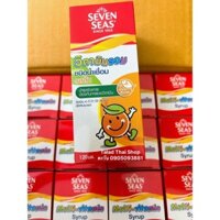 Siro Ăn Ngon Cho Bé Cho Trẻ Biếng Ăn - Bổ Sung Vitamin Tổng Hợp Cho Bé Tăng Cân Seven Seas Multivitamin Thái Lan