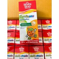 Siro Ăn Ngon Cho Bé Cho Trẻ Biếng Ăn - Bổ Sung Vitamin Tổng Hợp Cho Bé Tăng Cân Seven Seas Multivitamin Thái Lan