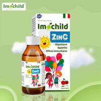 Siro ăn ngon cho bé Kẽm ZinC IMOCHILD 100ml