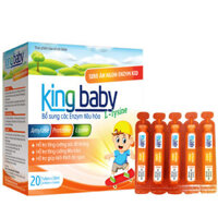 Siro ăn ngon Enzym Kid King Baby (dạng vỉ), hỗ trợ tiêu hóa và giúp trẻ ăn ngon