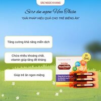 Siro Ăn Ngon Hoa Thiên [20 ống x 10ml]