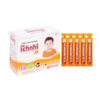 Siro Ăn Ngon Ích Nhi bổ sung Kẽm, Selen và Lysin, hỗ trợ trẻ ăn ngon hộp 20 ống x 10ml