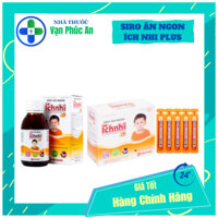 Siro Ăn Ngon Ích Nhi Plus - Giúp bé tăng cường hấp thu dưỡng chất, tiêu hóa tốt, nâng cao đề kháng