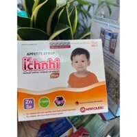 Siro ăn ngon Ích Nhi Plus - Giúp nâng cao sức đề kháng, tăng chuyển hóa hấp thu dưỡng chất, trẻ ăn ngon - Hộp 20 ống