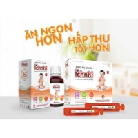 Siro ăn ngon Ích Nhi Plus hộp 20 ống 10ml giúp nâng cao sức đề kháng, tăng chuyển hóa hấp thu dưỡng chất, trẻ ăn ngon