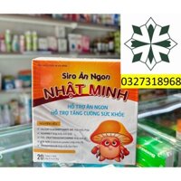 Siro Ăn Ngon Nhật Minh Hộp 20 ống