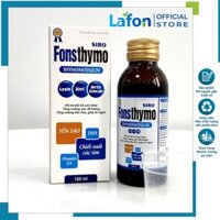 Siro ăn ngon tăng cường sức đề kháng cho bé ăn ngủ ngon tăng cân tự nhiên baby plus FONS THYMO chai 100ml LAFON SR01