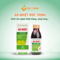 Siro An nhiệt Đức Thịnh dành cho người bị nhiệt miệng, chảy máu cam, nóng trong - 1 chai 125ml