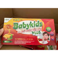 Siro BabyKids Ăn Ngủ Ngon Yến Sào Plus G24