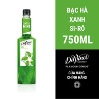 Siro Bạc Hà Xanh/ Classic Mint Syrup - DaVinci Gourmet 750ml