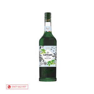 Sirô Bạc hà xanh Giffard Green Mint – chai 1L