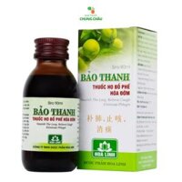 Siro Bảo Thanh Hoa Linh điều trị ho, bổ phế, hóa đờm (90ml)