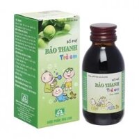 Siro Bảo Thanh Trẻ Em Hoa Linh 100ml - Hỗ trợ giảm ho bổ phế