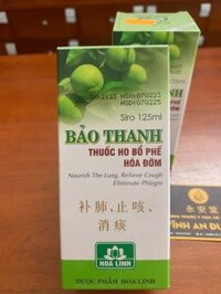 Siro Bảo Thanh trị ho, bổ phế chai 125ml