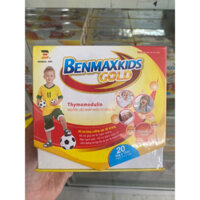 Siro Benmax Kids Gold  hộp 20 ống giúp tăng sức đề kháng cho bé, giúp bé ăn ngon, ngủ ngon và bổ sung vitamin