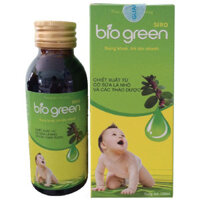 Siro Bio Green, hỗ trợ điều trị hội chứng lỵ, tiêu chảy, rối loạn tiêu hóa