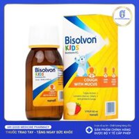 Siro Bisolvon Kids làm loãng đờm trong các bệnh phế quản phổi cấp chai 60ml
