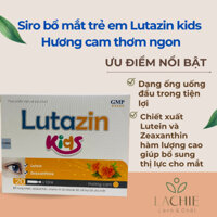 Siro Bổ Mắt Cho Bé Vị Hương Cam Dễ Uống Dạng Ống Uống Đầu Tiện Dụng Hộp 20 x 10ML