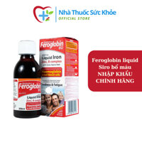 Siro Bổ Máu Vitabiotics FEROGLOBIN B12 Cung Cấp Sắt Hỗ Trợ Tăng Khả Năng Tạo Máu, Nâng Cao Sức Đề Kháng 200ml