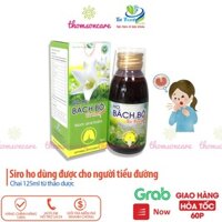 Siro bổ phế Bách bộ – Hỗ trợ giảm ho, giảm đau họng từ thảo dược, cho bé từ 2 tuổi và người lớn