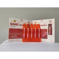 Siro bổ sung Canxi Và Vitamin D3 NANO AQUAMIN-S táo đỏ