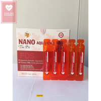 Siro bổ sung Canxi Và Vitamin D3 NANO AQUAMIN-S táo đỏ