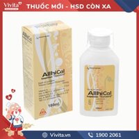 Siro bổ sung canxi và vitamin D3 Allhical | Chai 180ml