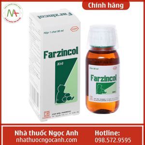 Siro bổ sung kẽm Farzincol 90ml