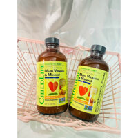 Siro bổ sung multi vitamin và khoáng chất ChildLife 237ml hàng Mỹ cho bé